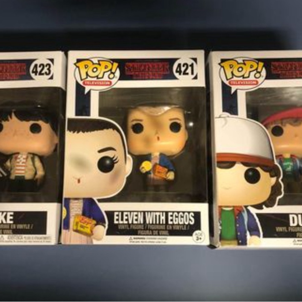 Pop! characters! Stranger things!